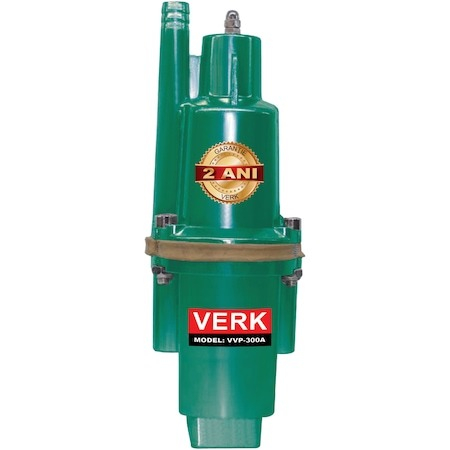Pompa submersibila cu vibratii, 300 W, 900 l/h debit apa, 7 bar, VERK VVP-300A pret