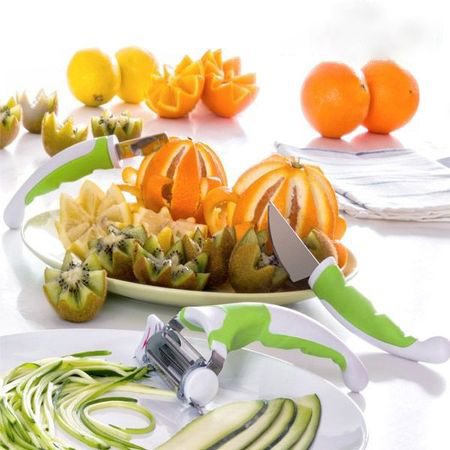 Set 3 piese pentru decorat fructe si legume pret